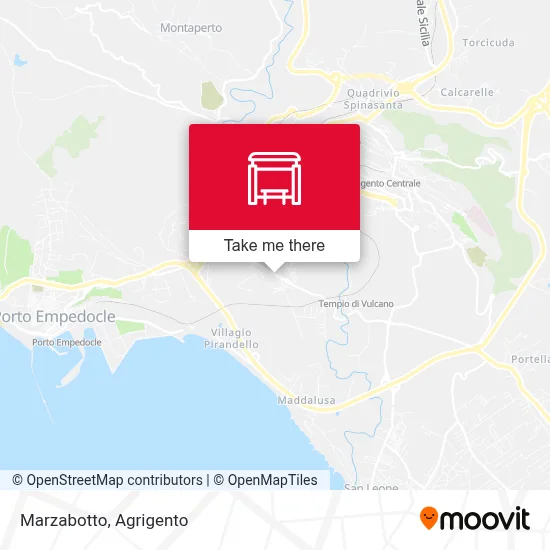 Marzabotto map