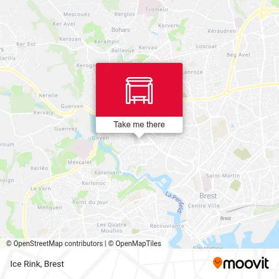 Patinoire map