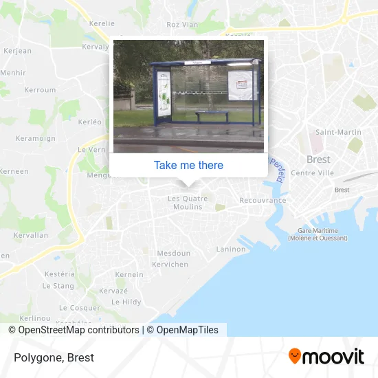 Polygone map