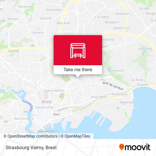 Strasbourg Valmy map