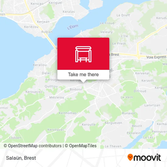 Salaün map