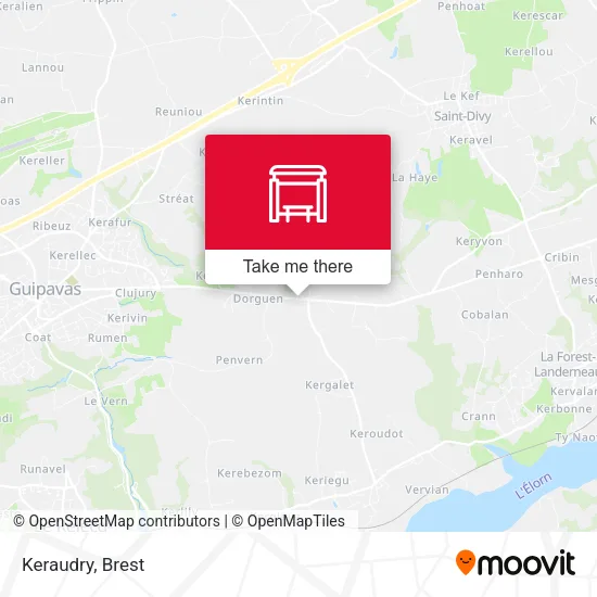 Keraudry map