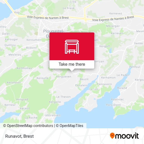 Runavot map