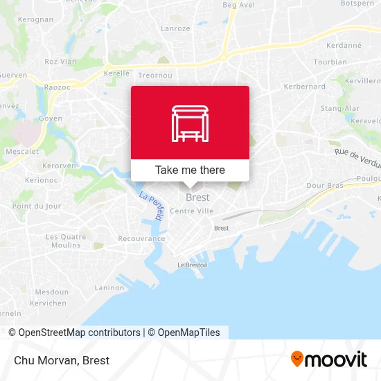 Mapa Chu Morvan