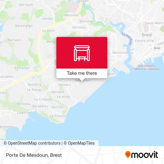 Porte De Mesdoun map