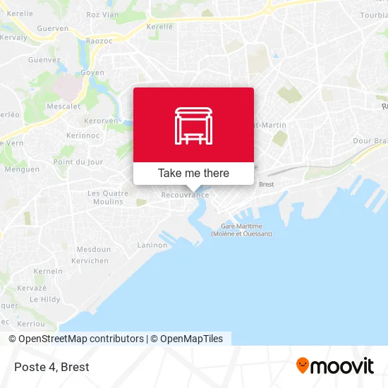 Poste 4 map
