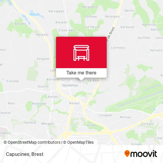 Capucines map