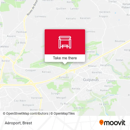 Aéroport map