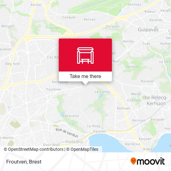 Froutven map