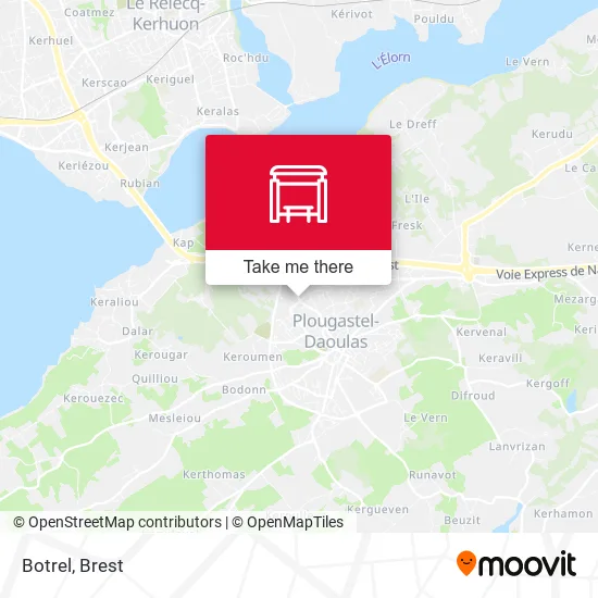 Botrel map