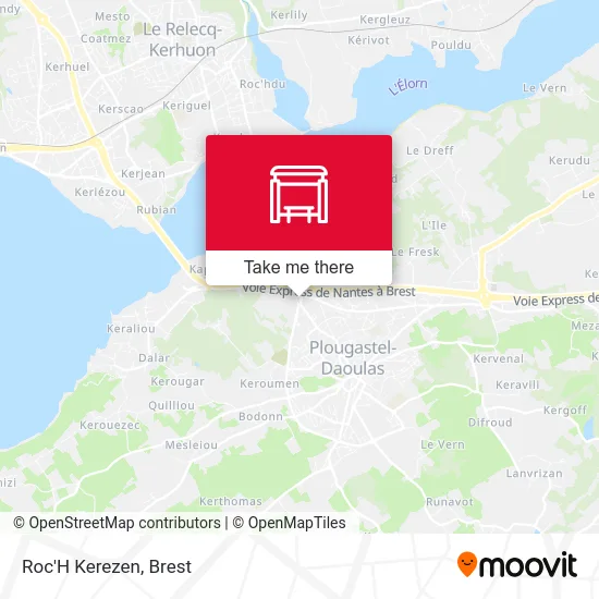 Roc'H Kerezen map
