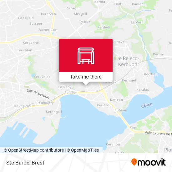 Ste Barbe map