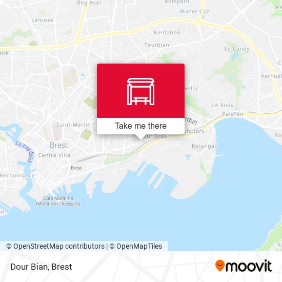 Dour Bian map