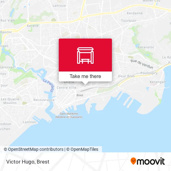Victor Hugo map