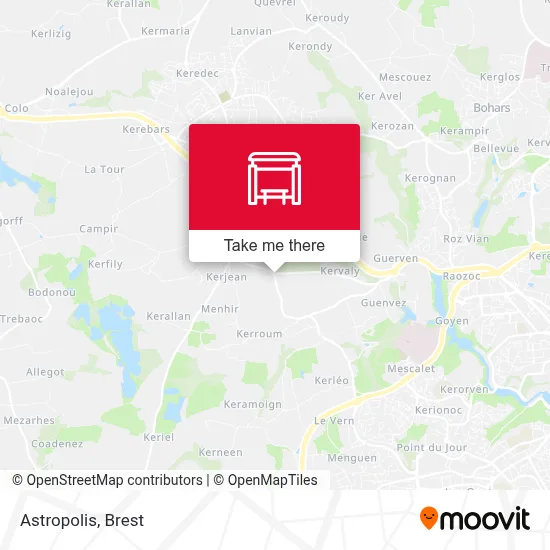 Astropolis map