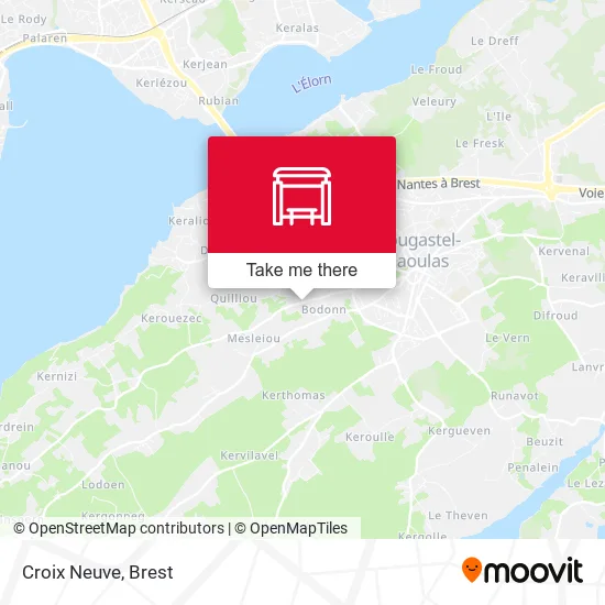 Croix Neuve map