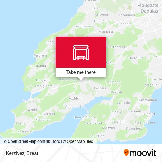 Kerzivez map