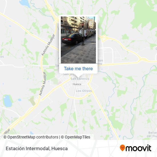Estación Intermodal map
