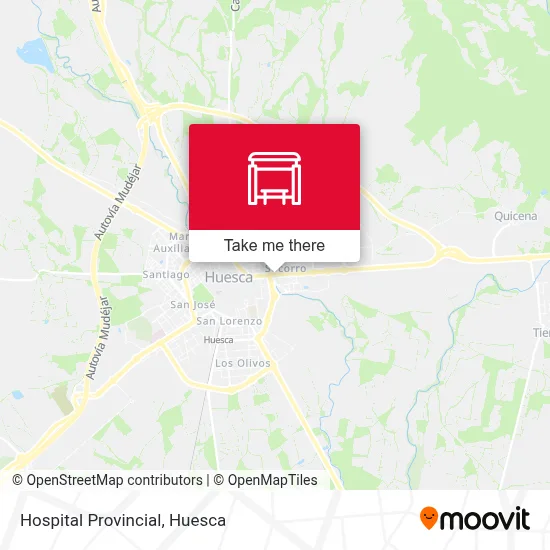 Hospital Provincial map