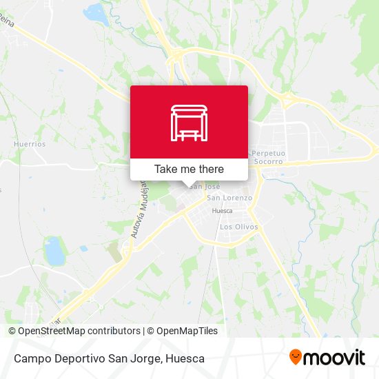 Campo Deportivo San Jorge map