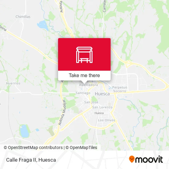 Calle Fraga II map