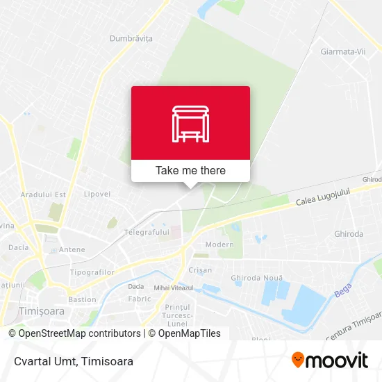 Cvartal Umt map