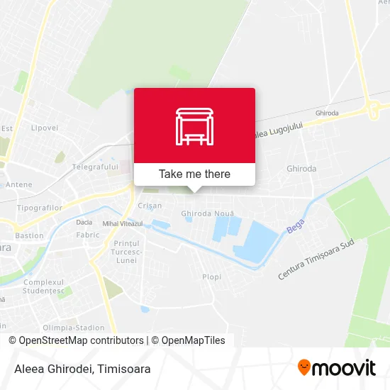 Aleea Ghirodei map