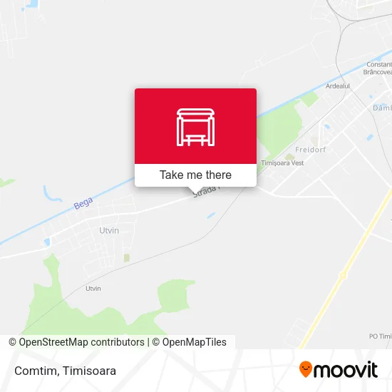 Comtim map