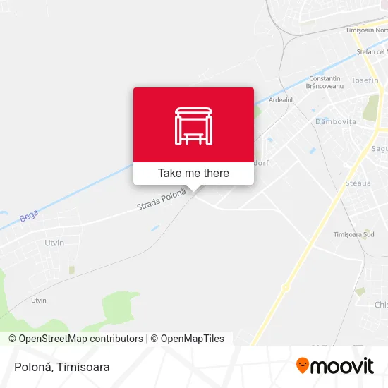 Polonă map