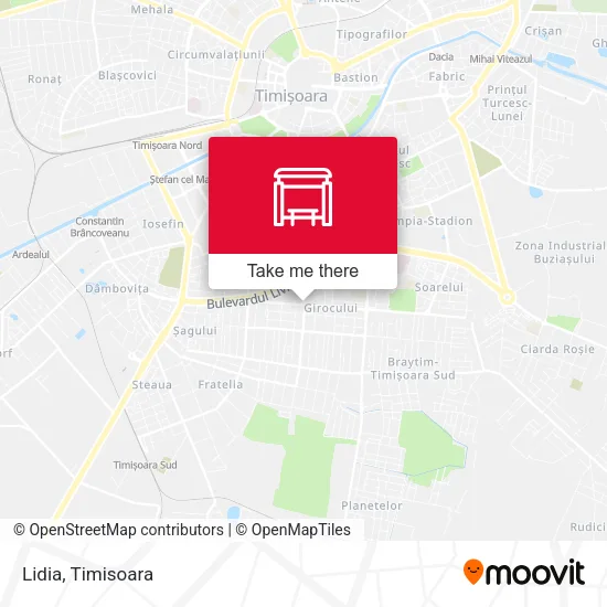 Lidia map
