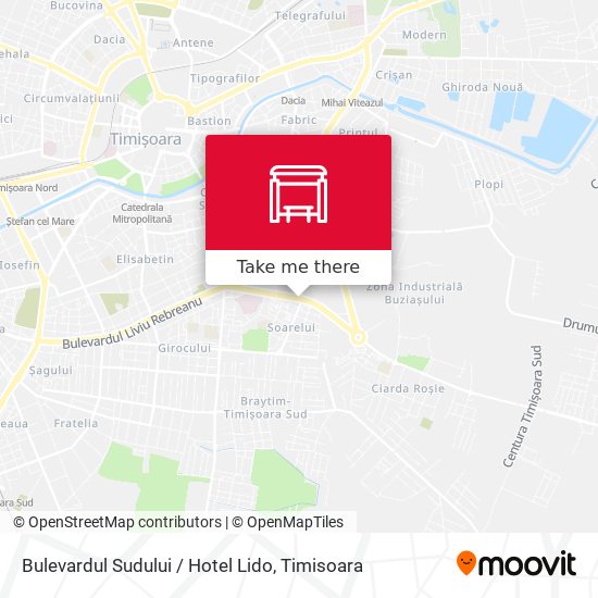 Bulevardul Sudului / Hotel Lido map