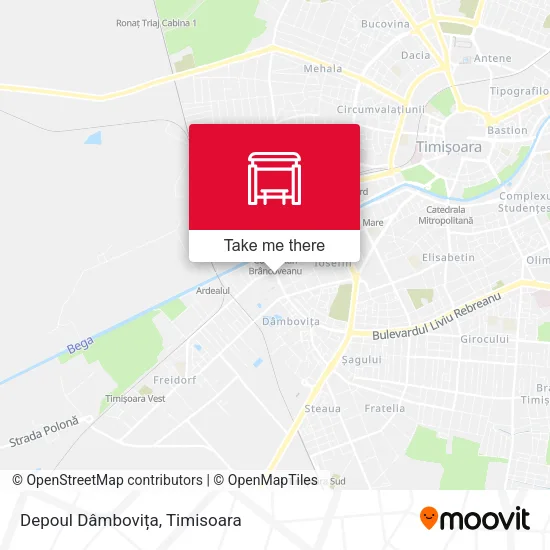 Depoul Dâmbovița map