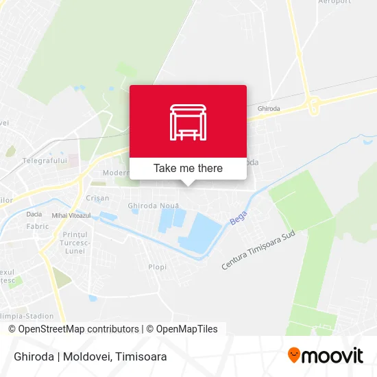 Ghiroda | Moldovei map