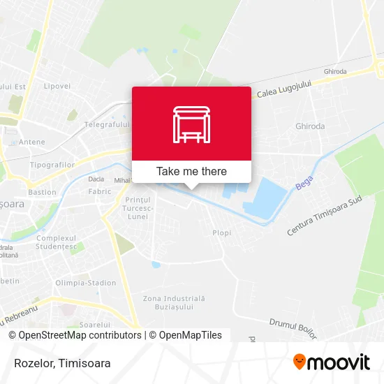 Rozelor map