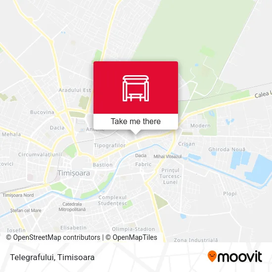 Telegrafului map