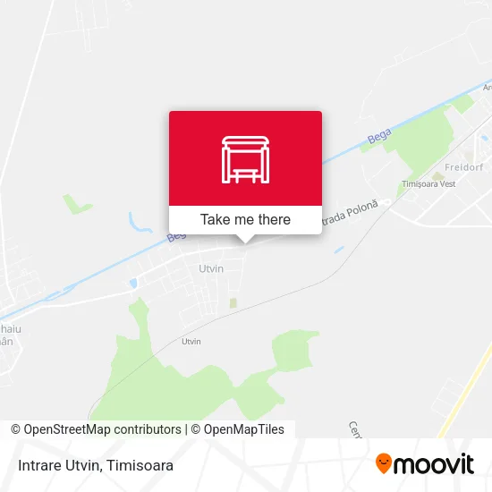 Intrare Utvin map