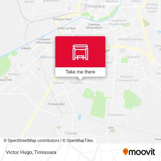 Victor Hugo map