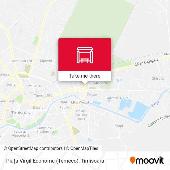 Piața Virgil Economu (Temeco) map