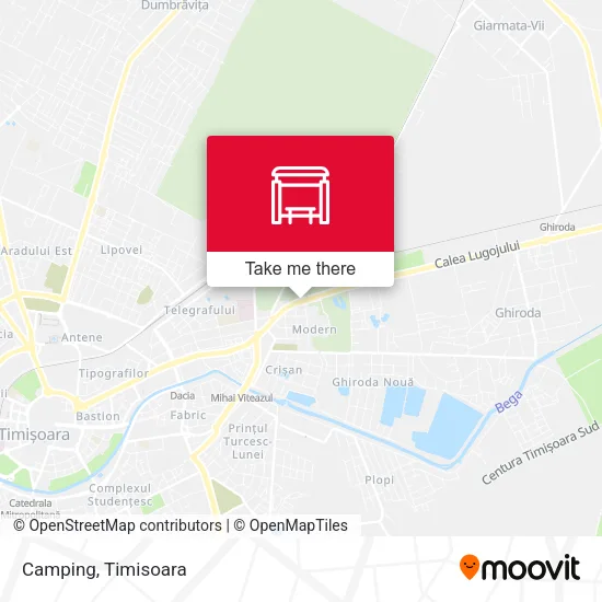 Camping map