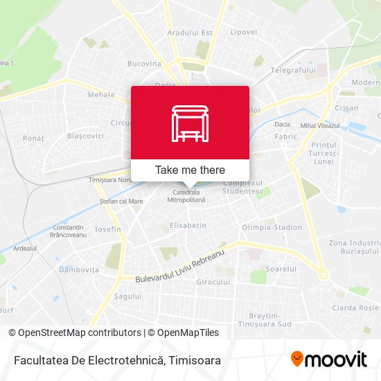 Facultatea De Electrotehnică map