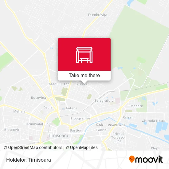 Holdelor map