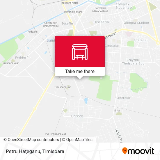 Petru Haţeganu map