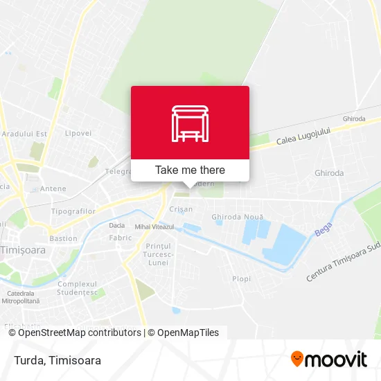 Turda map