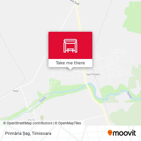 Primăria Șag map