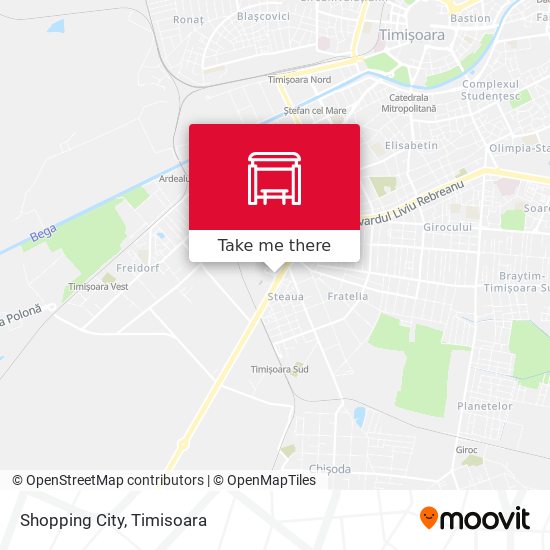 Shopping City map