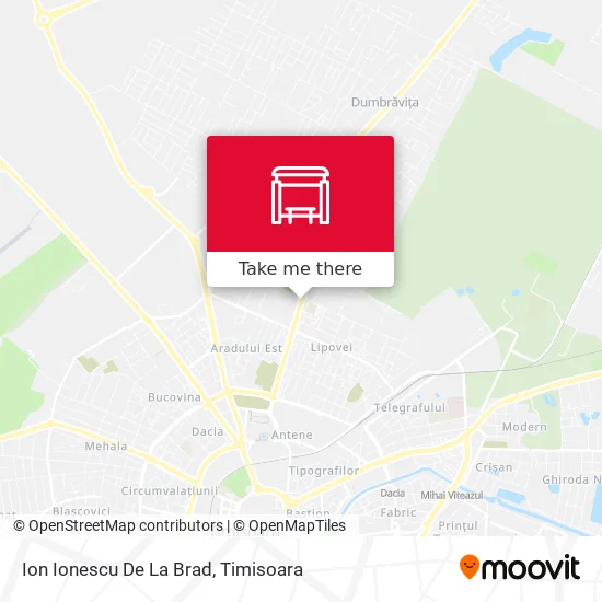 Ion Ionescu De La Brad map