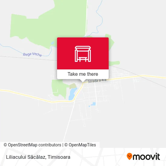 Liliacului Săcălaz map