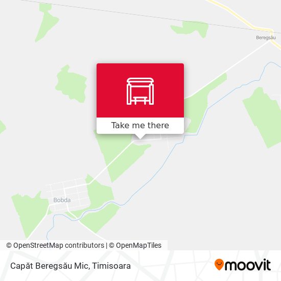 Capăt Beregsău Mic map