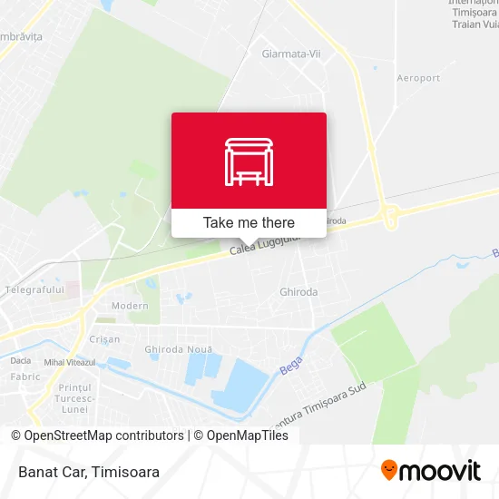 Banat Car map