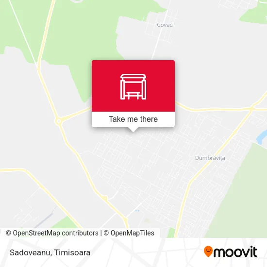 Sadoveanu map
